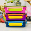 3- grid leak proof lunch box