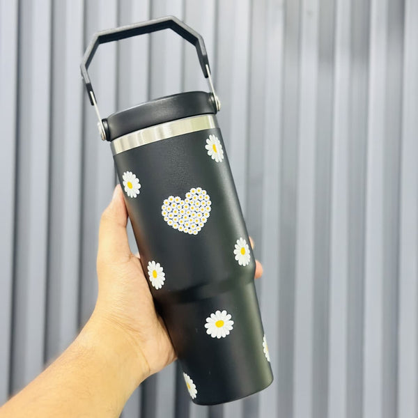 900 ml Pinterest style steel tumblers