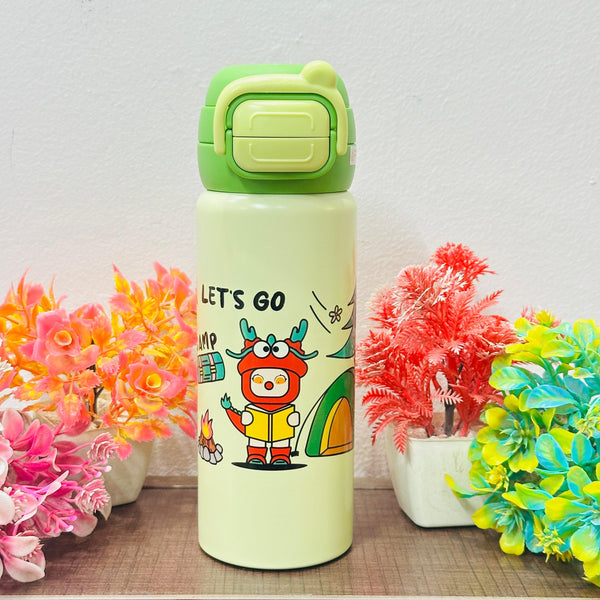 2 way drinking steel bottle