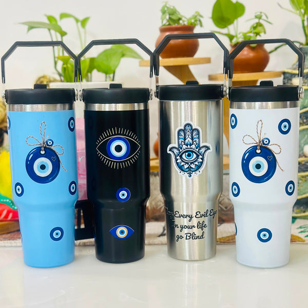 900 ml Pinterest style steel tumblers