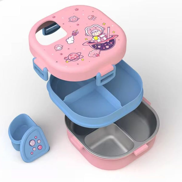 Premium quality double decker lunch box