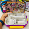 3- grid leak proof lunch box