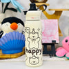 650 ml dual sipper stainless steel bottle