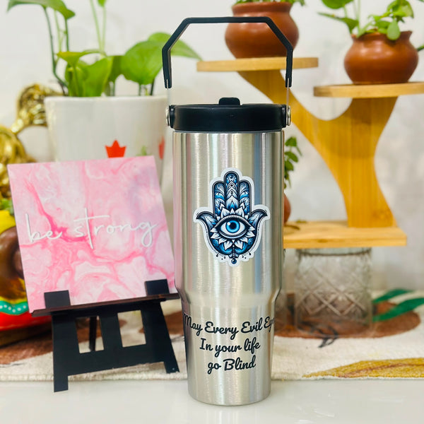 900 ml Pinterest style steel tumblers