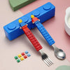 Lego Stainless Steel Cutlery Box
