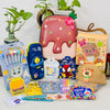 Rakhi Gifting hamper with a bag and stationary