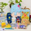 Rakhi Gifting hamper with a bag and stationary