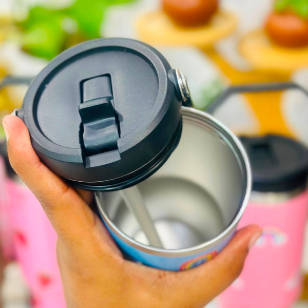 900 ml Pinterest Style Steel Sipper Tumblers