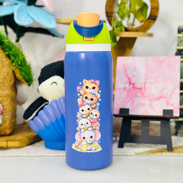 1000ML Steel Hot/Cold Sipper Bottles