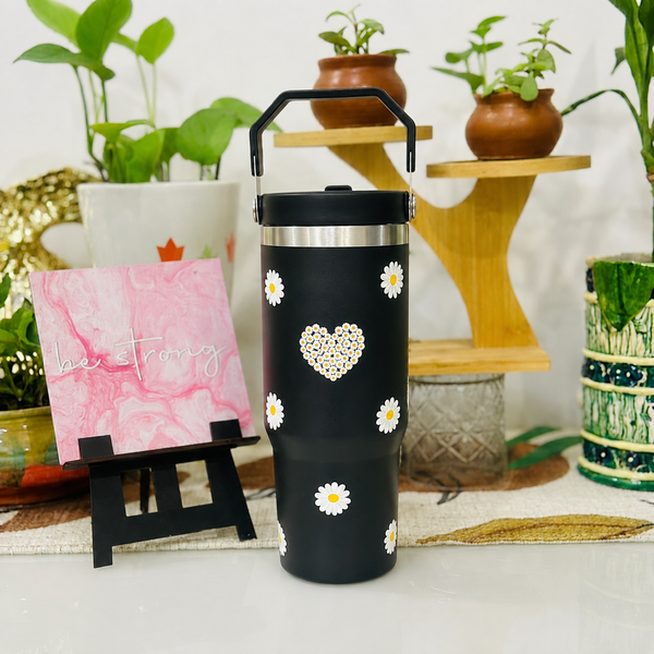 900 ml Pinterest Style Steel Sipper Tumblers