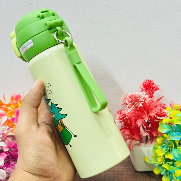 2 way drinking steel bottle