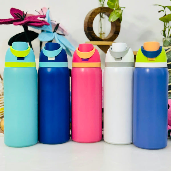 1000 ml stainless steel sipper bottles