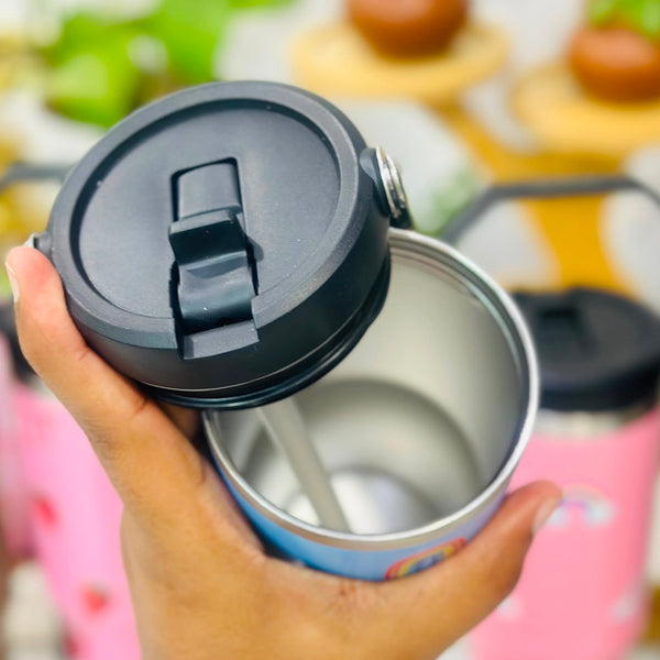900 ml Pinterest style steel tumblers