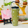 900 ml Pinterest style steel tumblers