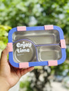 3- grid stainless steel lunch box