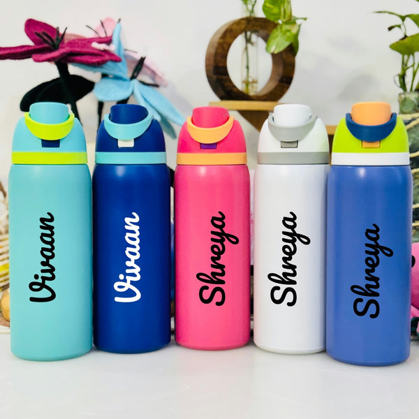 1000 ml stainless steel sipper bottles