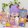 Rakhi Gifting hamper with a bag and stationary