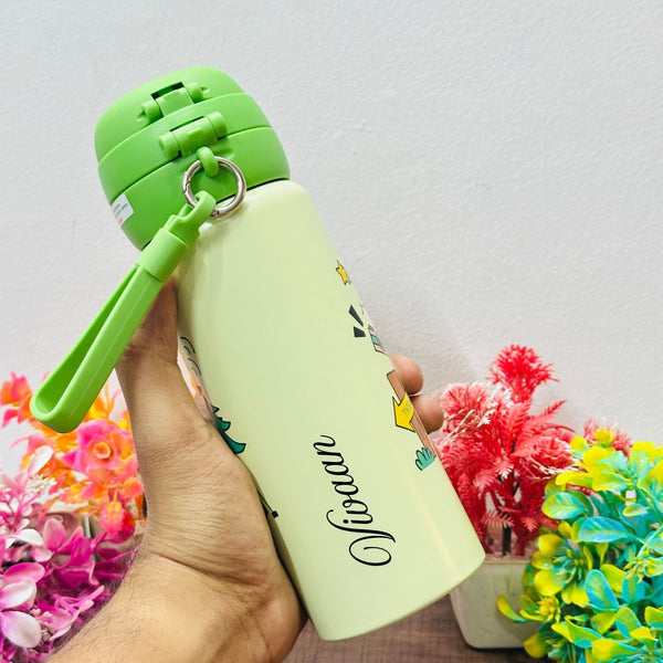 2 way drinking steel bottle