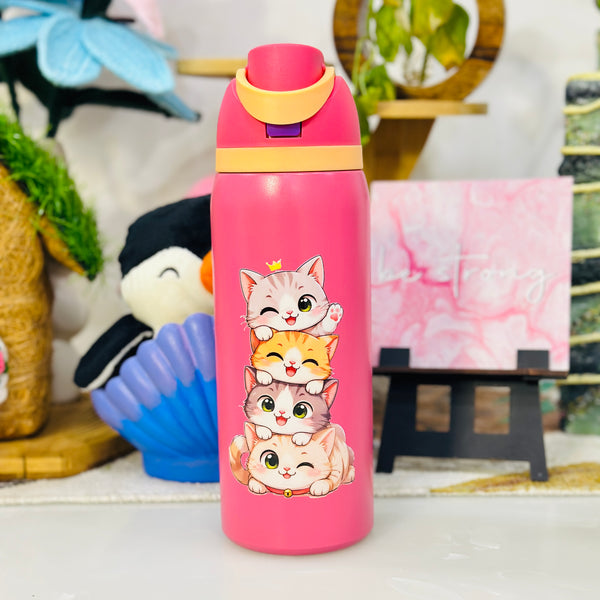 1000ML Steel Hot/Cold Sipper Bottles