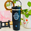 900 ml Pinterest Style Steel Sipper Tumblers