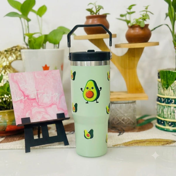 900 ml Pinterest Style Steel Sipper Tumblers