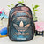 19 inch, 4 zipper backpack