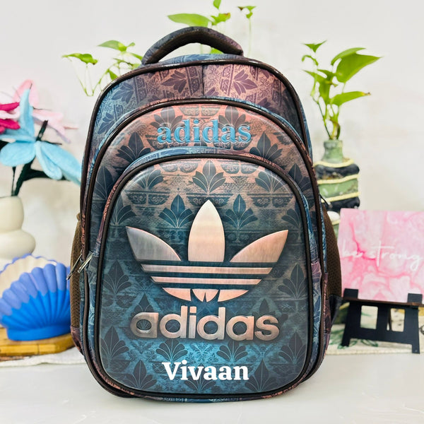 19 inch, 4 zipper backpack